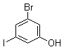 3-Bromo-5-iodophenol molecular structure (CAS 570391-20-7)
