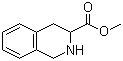 structure of CAS# 57060-86-3, Methyl 1,2,3,4-tetrahydroisoquinoline-3-carboxylate