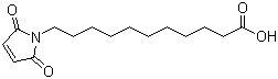 structure of CAS# 57079-01-3, 11-Maleimidoundecanoic acid