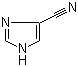 1H-咪唑-4-甲腈分子结构 (CAS 57090-88-7)