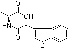 N-(3-吲哚乙酰基)-L-丙氨酸分子结构 (CAS 57105-39-2)