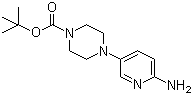 tert-Butyl 4-(6-aminopyridin-3-yl)piperazine-1-carboxylate molecular structure (CAS 571188-59-5)
