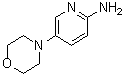 5-(Morpholin-4-yl)pyridin-2-amine molecular structure (CAS 571189-78-1)