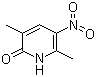 3,6-二甲基-5-硝基-2(1H)-吡啶酮分子结构 (CAS 57179-69-8)