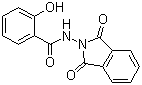 N-[2-(1,3-Dihydro-1,3-dioxo-2H-isoindolys)]2-hydroxybenzoylamide molecular structure (CAS 57187-42-5)