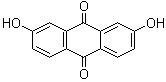 2,7-二羟基-9,10-蒽醌分子结构 (CAS 572-93-0)