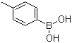 structure of CAS# 5720-05-8, 4-Tolylboronic acid;4-Methylphenylboronic acid