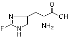 2-氟组氨酸分子结构 (CAS 57212-36-9)
