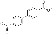 4'-硝基[1,1'-联苯]-4-甲酸甲酯分子结构 (CAS 5730-75-6)