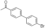 4'-(4-溴苯基)苯乙酮分子结构 (CAS 5731-01-1)