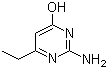 2-氨基-4-羟基-6-乙基嘧啶分子结构 (CAS 5734-66-7)