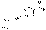 4-(苯乙炔基)苯甲醛分子结构 (CAS 57341-98-7)