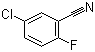 5-氯-2-氟苯腈分子结构 (CAS 57381-34-7)
