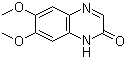 6,7-二甲氧基喹喔啉-2(1H)-酮分子结构 (CAS 5739-98-0)