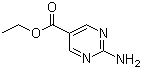 2-氨基-5-嘧啶羧酸乙酯分子结构 (CAS 57401-76-0)