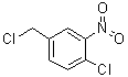 4-氯-3-硝基氯苄分子结构 (CAS 57403-35-7)