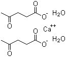 乙酰丙酸钙二水合物分子结构 (CAS 5743-49-7)