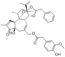 树脂毒素分子结构 (CAS 57444-62-9)