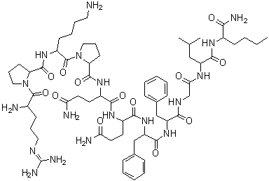 11-L-正亮氨酰胺物质 P分子结构 (CAS 57462-42-7)