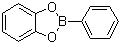 2-苯基-1,3,2-苯并二氧硼戊环分子结构 (CAS 5747-23-9)