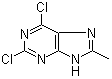 2,6-二氯-8-甲基-9H-嘌呤分子结构 (CAS 57476-37-6)