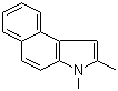 1,2-二甲基-4,5-苯并吲哚分子结构 (CAS 57582-31-7)
