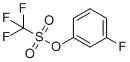 m-氟苯基三氟甲烷磺酸酯分子结构 (CAS 57606-65-2)
