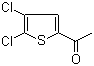 2-乙酰基-4,5-二氯噻吩分子结构 (CAS 57681-59-1)