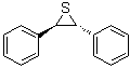 反式-2,3-二苯基噻丙环分子结构 (CAS 57694-36-7)