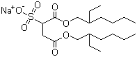 多库脂钠分子结构 (CAS 577-11-7)