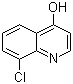 结构式 CAS# 57797-97-4, 8-氯-4-羟基喹啉