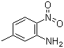 5-甲基-2-硝基苯胺分子结构 (CAS 578-46-1)