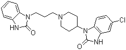 多潘立酮分子结构 (CAS 57808-66-9)