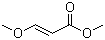 3-甲氧基丙烯酸甲酯分子结构 (CAS 5788-17-0)
