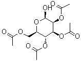 2,3,4,6-四-O-乙酰基-beta-D-吡喃甘露糖分子结构 (CAS 57884-82-9)