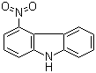4-硝基-9H-咔唑分子结构 (CAS 57905-76-7)