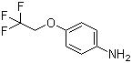 4-(2,2,2-三氟乙氧基)苯胺分子结构 (CAS 57946-61-9)