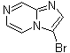 3-溴咪唑并[1,2-a]吡嗪分子结构 (CAS 57948-41-1)