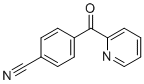 2-(4-氰基苯甲酰基)吡啶分子结构 (CAS 57954-94-6)
