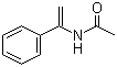 structure of CAS# 57957-24-1, 1-(Acetylamino)-1-phenylethene;N-(1-Phenylethenyl)acetamide; N-(1-Phenylvinyl)acetamide; N-Acetyl-1-phenylethenamine; N-Acetyl-1-phenyletheneamine
