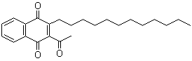 结构式 CAS# 57960-19-7, 灭螨醌