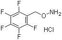 O-(五氟苄基)羟胺盐酸盐分子结构 (CAS 57981-02-9)