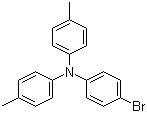 4-Bromo-4',4''-dimethyltriphenylamine molecular structure (CAS 58047-42-0)