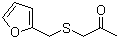 结构式 CAS# 58066-86-7, (糠硫基)丙酮