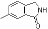 6-甲基-1-异吲哚啉酮分子结构 (CAS 58083-55-9)