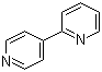结构式 CAS# 581-47-5, 2,4'-联吡啶