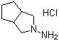 N-氨基-3-氮杂双环[3.3.0]辛烷盐酸盐分子结构 (CAS 58108-05-7)
