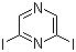 2,6-二碘吡嗪分子结构 (CAS 58138-79-7)