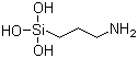 3-氨丙基三羟基硅烷分子结构 (CAS 58160-99-9)
