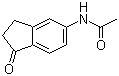 N-(1-氧代-2,3-二氢-1H-茚-5-基)乙酰胺分子结构 (CAS 58161-35-6)
